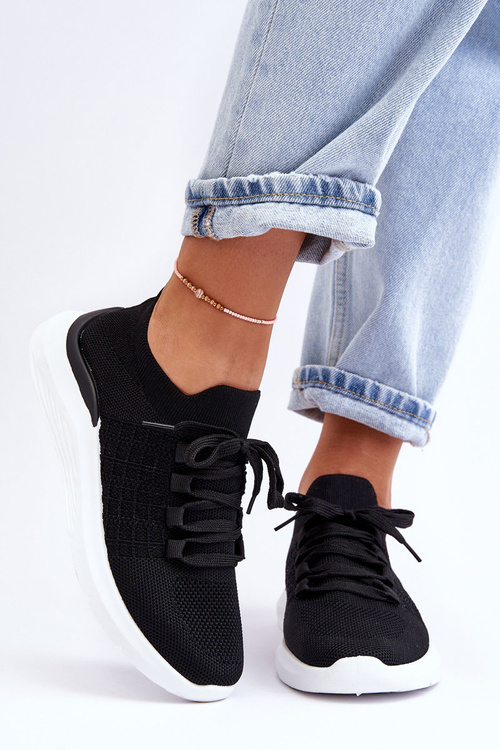 Klasické dámske čierne športové topánky Nikilla