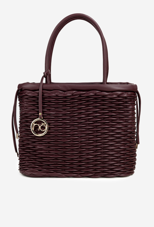 Taška typu shopper NOBO BAG5940-005 bordová