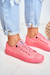 Dámska nízka veľká hviezda DD27444 Ružové tenisky