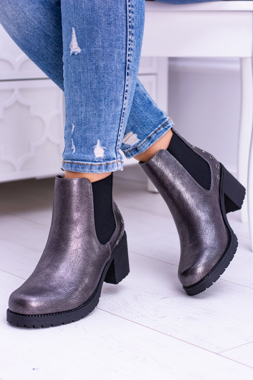 Sergio Leone Tmavě šedé boty na baru Megusto