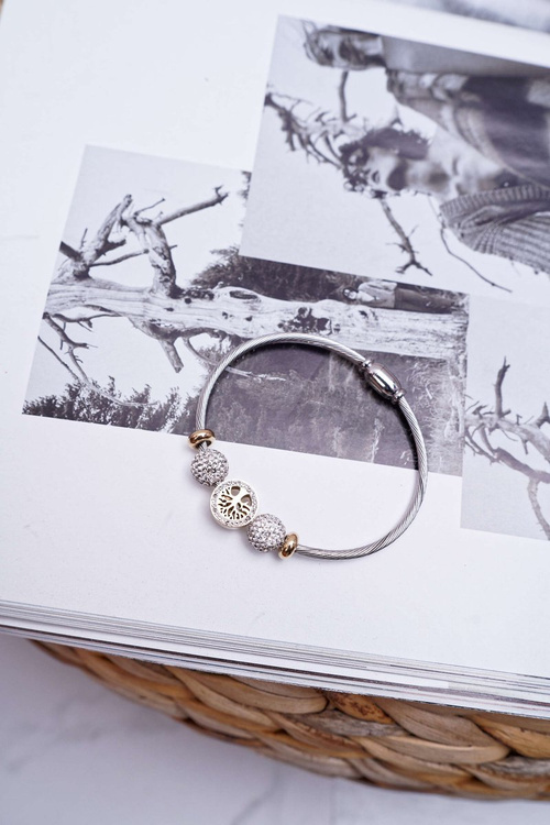 Dámsky náramok so zirkónmi Zlatý strom života Nemdar