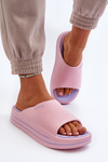 Dámska módna veľká hviezda LL274A157 Svetlo ružová flip -flops