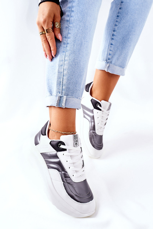 Dámské Sportovní Obuv Memory Foam Big Star II274335 Bílé