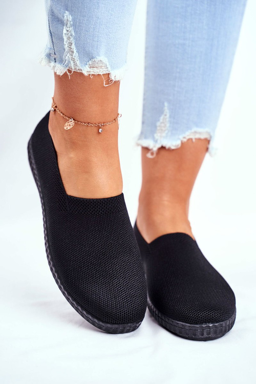 Dámské Tenisky Slip-on Černé Grigio