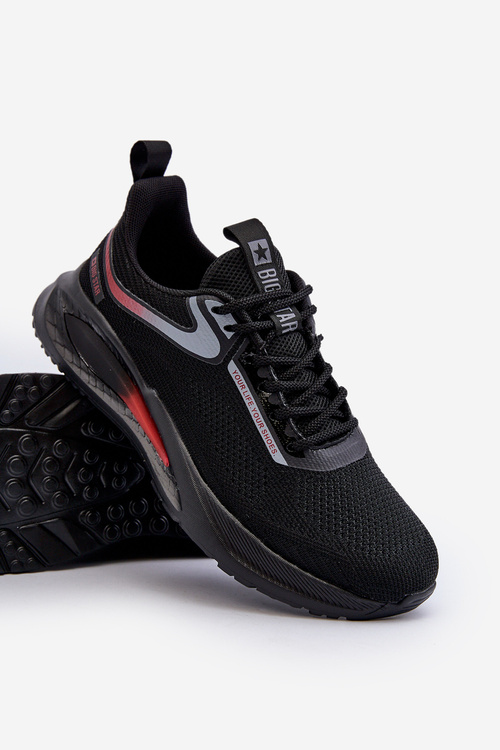 Športová obuv pre mužov HI-POLY SYSTEM Big Star NN174373 Čierna