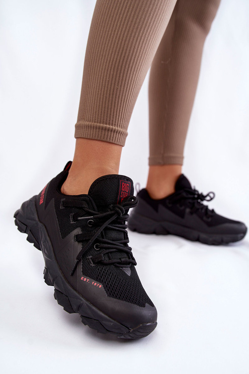 Dámske tenisky pamäť pamäťové penové systém Big Star KK274211 Black