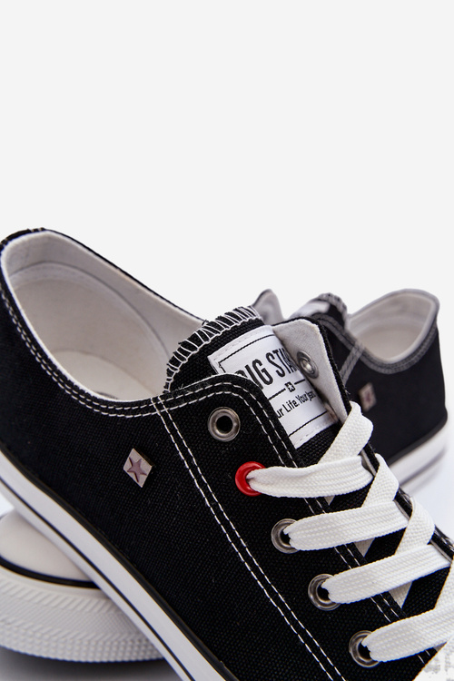 Big Star nízké pánské modré tenisky T174101