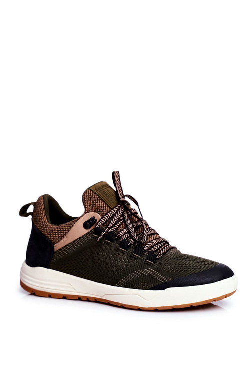 Pánske športové topánky veľká hviezda khaki ff174278