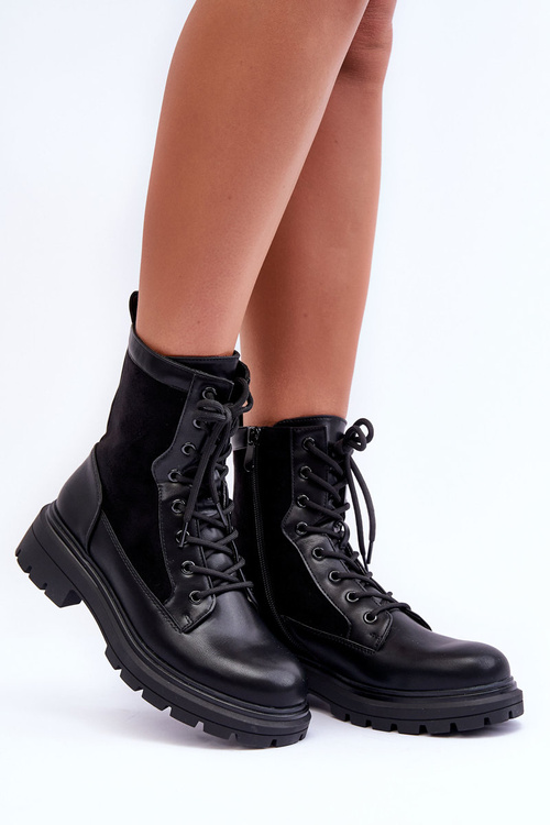 Pracovníci žien čierne topánky Faustina