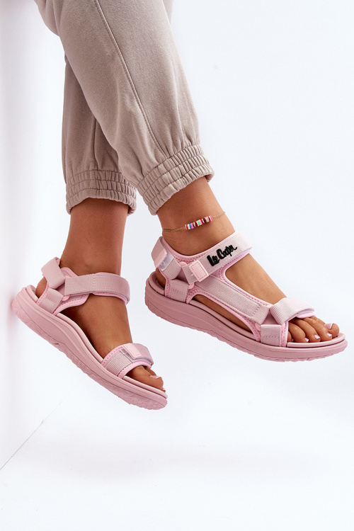Dámské sandály Lee Cooper LCW-24-34-2613 Růžové