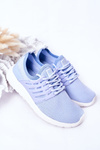 Dětské Sportovní Obuv Sneakersy Big Star HH374214 Světle Modré