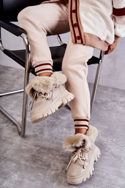 Izolovaný topánky béžové Charles