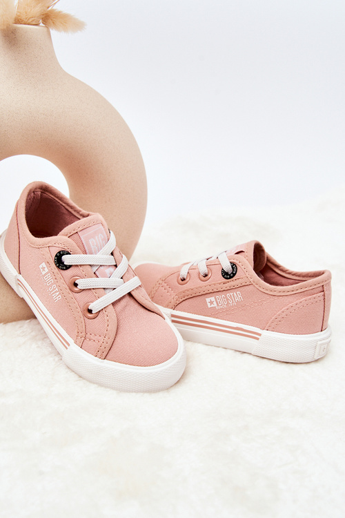 Veľká hviezda JJ374166 Svetlo ružové tenisky