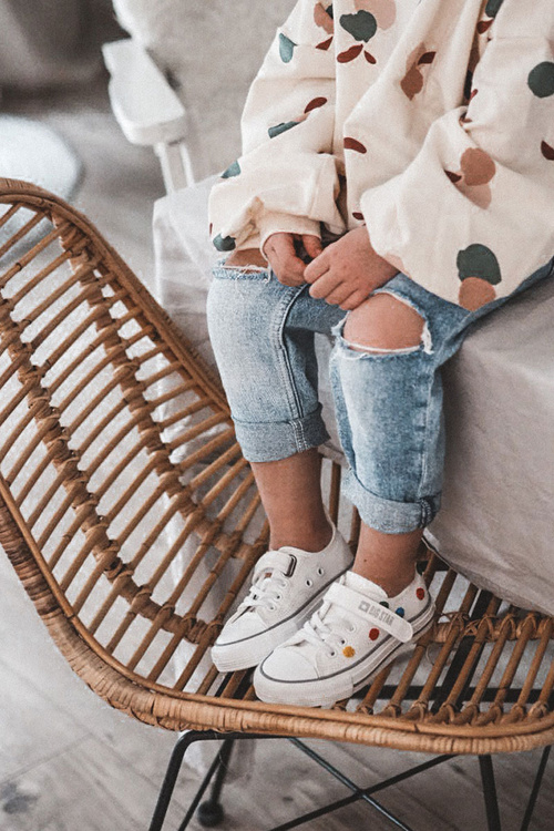 Dětské Tenisky Se Suchým Zipem BIG STAR JJ374053 Bílé