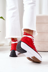 Vysoké tenisky na platforme Red Electric Love Platform