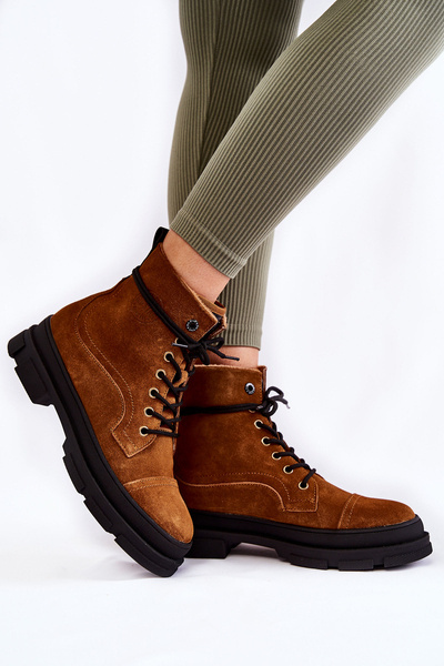 Sumere Izolované topánky veľká hviezda KK274524 Brown