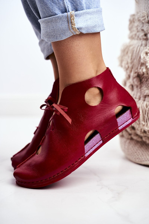 Dámska Červená topánky Maciejka 03426-08