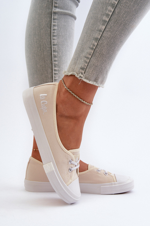 Dámské tenisky Lee Cooper LCW-24-31-2728 Beige