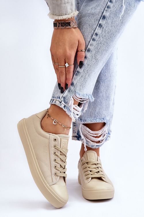 Classic Low Big Star LL274094 Béžové tenisky