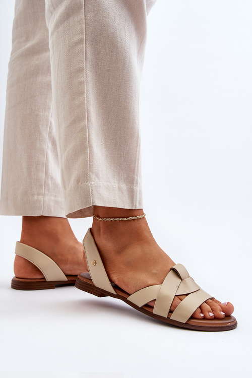 Zazoo 40185 Pohodlné kožené šmýkačky hnedé