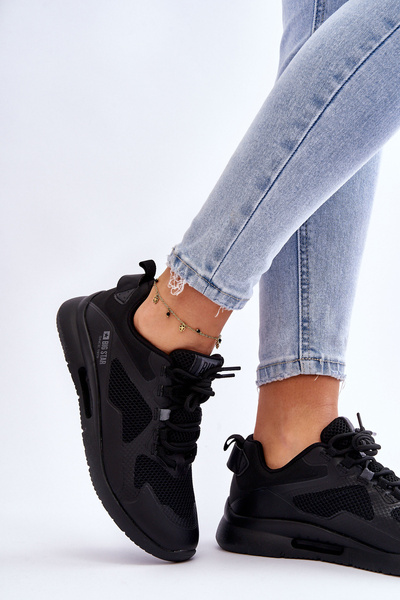 Dámske športové topánky tenisky Big Star LL274372 čierna