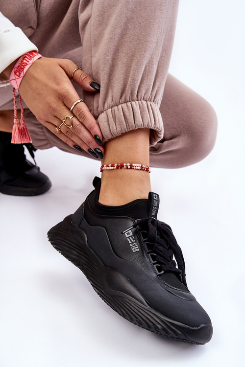 Dámské tenisky Memory Foam System Big Star LL274419 Černe