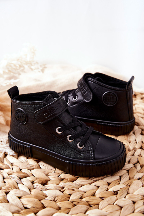 Dětské Tenisky Suchý Zip BIG STAR II374016 Černé