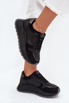 Zateplené dámské sneakers na platformě Big Star SS274007 HI-POLY SYSTEM černé