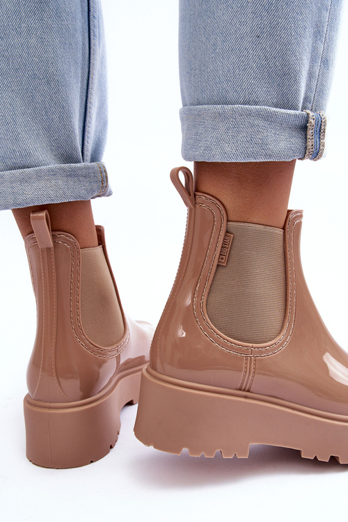 Maľované topánky topánok na platforme Big Star MM274396