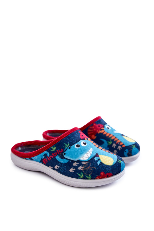 Dětské pantofle Inblu B9000049 námořnická modrá