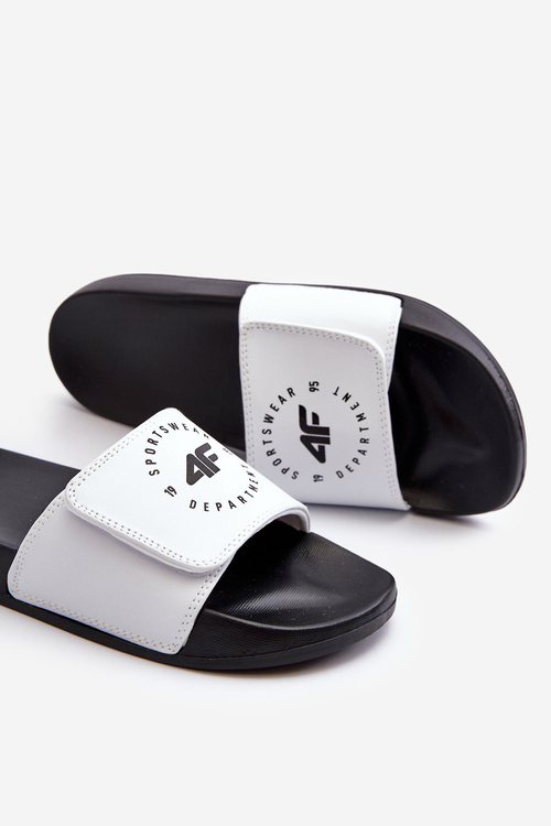 Dětské Žabky 4FJMM00FFLIF042-10S Bílo-Černé