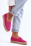 Dámska milenec Espadrilles Pink One