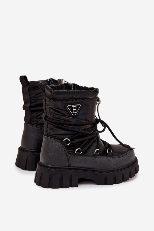 Dětské černé sněhule Adelisse