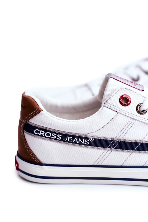 Pánské Tenisky Cross Jeans bílé FF1R4042C