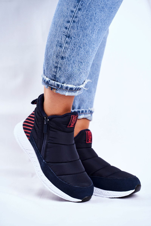 Dámské Sněhule Big Star Tmavě Modré GG274471