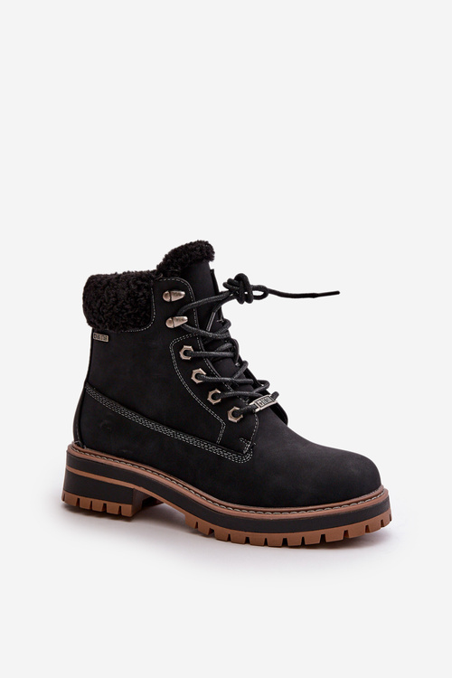 Zateplené dámské boty Big Star OO274A287 Černé