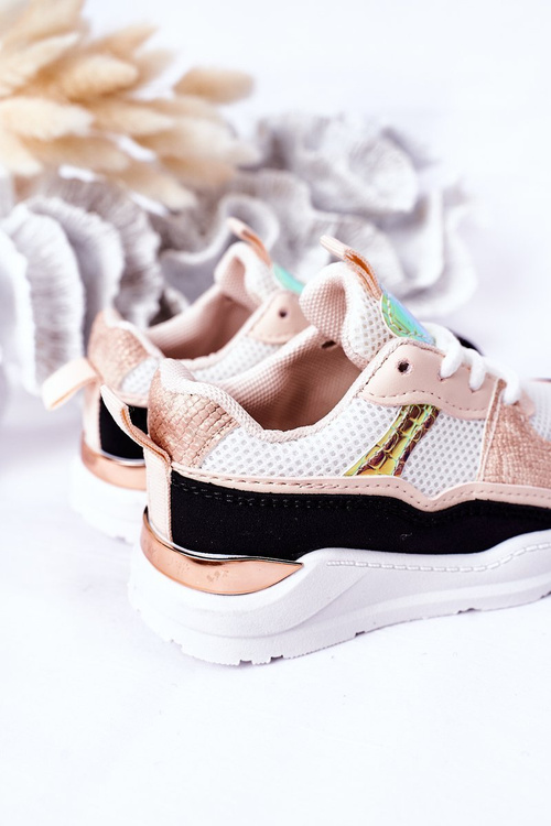 Dětské Sportovní Boty Černé-Růžové Game Time