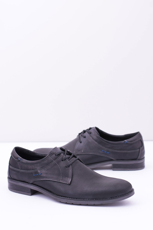 Elegantní Pánské Kožené Polobotky černé Santiago