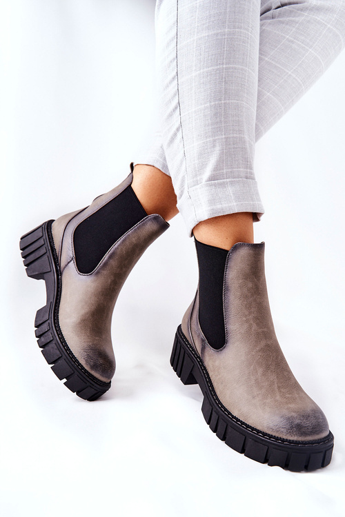 Topánky robotníci izolovali pasce Sergio Leone TR761 Gray