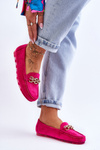 Dámske posuvné semišové Sorento Fuchsia Poise