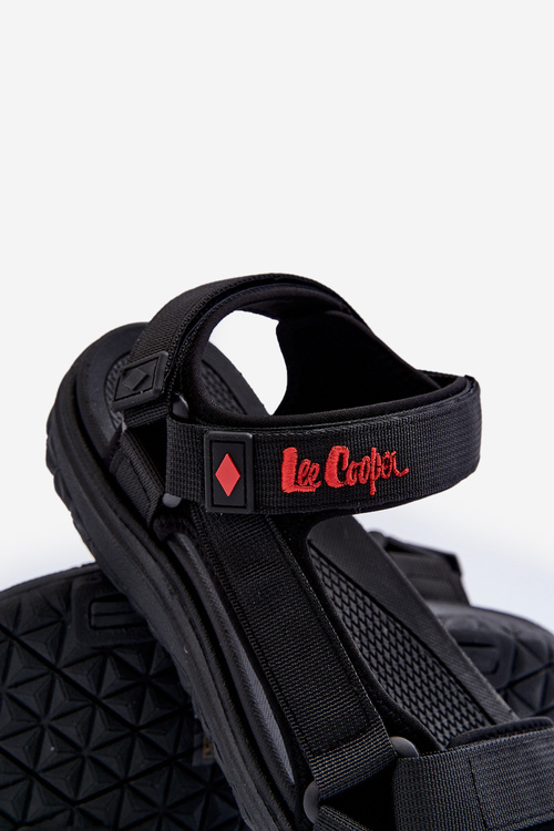 Športové pánske sandále Lee Cooper LCW-24-34-2620 Čierne