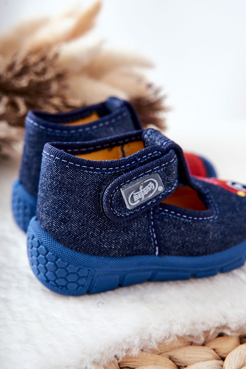 PAPCI topánky Befado Car 531P099 NAVY BLUE