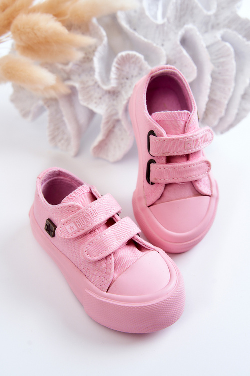 Dětské klasické tenisky BIG STAR JJ374040 růžove