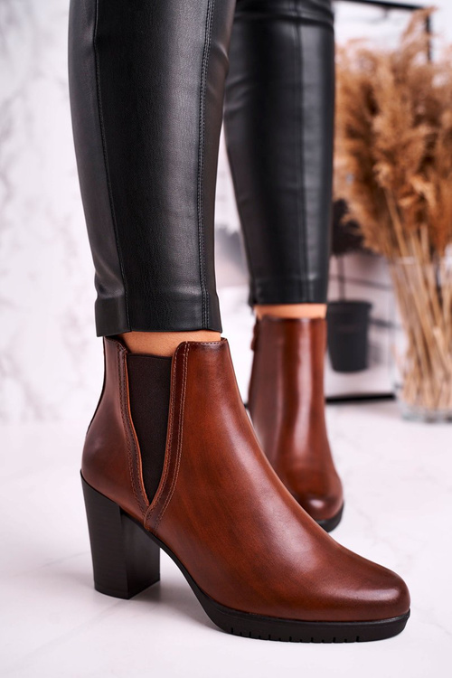 Dámské Kotníkové Boty Izolované Sergio Leone Hnědé BT311