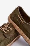 Pánské šněrovací espadrilky Big Star NN174055 khaki