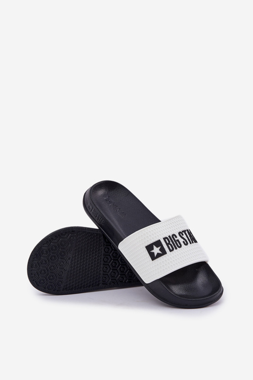 Pánské Pantofle Big Star JJ174506 Bílé