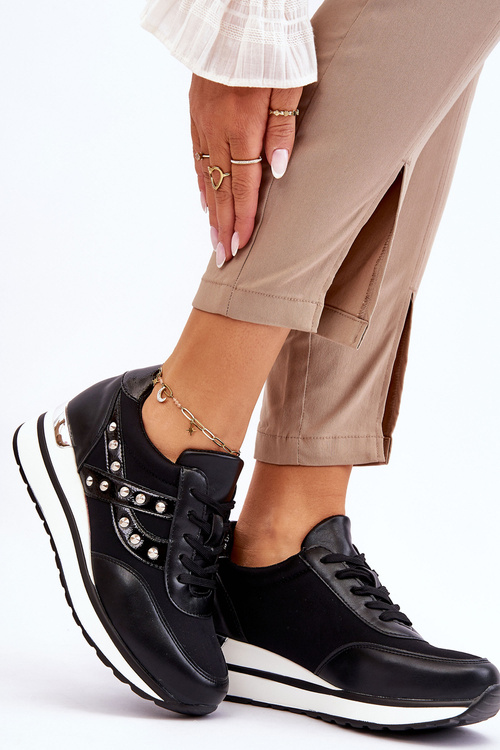 Sportovní Boty S Cvoky Černé Adley