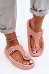 Dámska ružová flip -flops Apolla