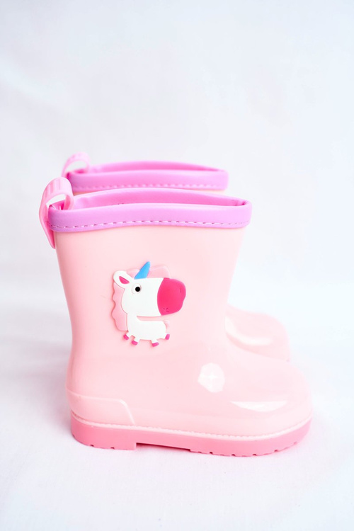 Detské gumové galoshes Pink Unicorn