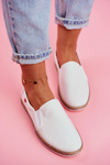 Espadrilles Dámska veľká hviezda Slip-on White FF276038